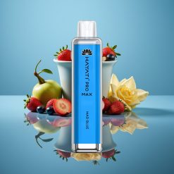 Hayati Pro Max 4000パフ 使い捨てベイプ マッドブルー 28x28x120mm 1400mAh