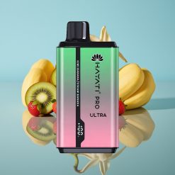 Hayati Pro Ultra 15000パフ キウイバナナストロベリーバナナ 850mAh 2×12ml