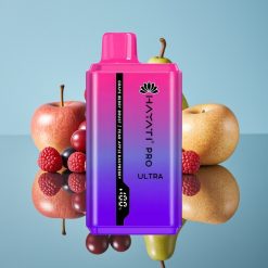 Hayati Pro Ultra 15000パフ グレープベリーバースト 850mAh 2×12ml