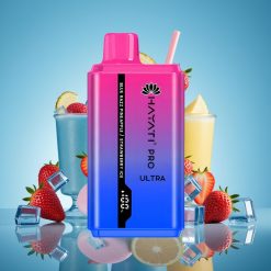 Hayati Pro Ultra 15000パフ ブルーレズパイナップルストロベリーアイス 850mAh 24ml