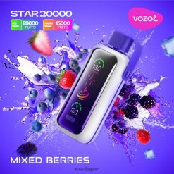VOZOL Vape Flavours - ミックスベリー VOZOL STAR 20000 4NR82V14
