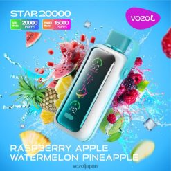 VOZOL Vape Sale - ラズベリー リンゴ スイカ パイナップル VOZOL STAR 20000 4NR82V18